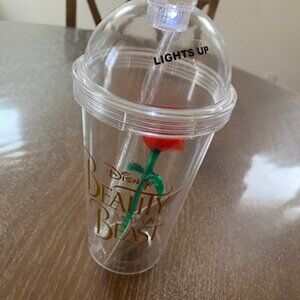 Beauty and the Beast Light Up Tumbler